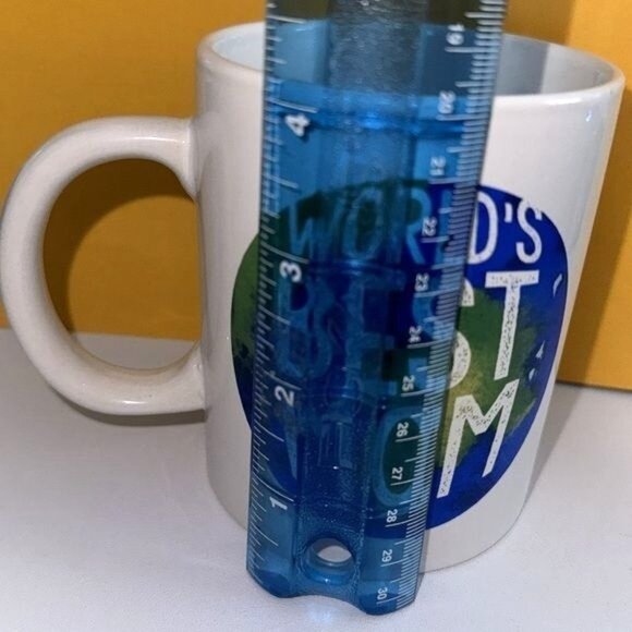 Worlds Best Mom Ceramic Mug 16oz Dishwasher & Microwave Safe - Picture 5 of 6